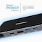 Visiontek VT400 USB-C PORTABLE HUB - DUAL 4K DISPLAY DP/HDMI ETHERNET 100W POWER PASSTHROUGH 2X USB-A 901469 - alternate 4