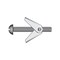 Hillman Toggle Bolt Fas-N- Tite 1/4 in D X 5 in L Round Steel 370072 - alternate 2