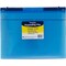 C-Line Products Expanding File Folder, 13-Pocket, Hanging Tabs, Bright Blue, 3PK 58215 - alternate 1