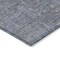 Homeroots 3' X 5' Navy Blue And Gray Southwestern Washable Indoor Outdoor Area Rug 587038 - alternate 4