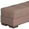 Homeroots 52" Brown Chenille Tufted Storage Ottoman 608890 - alternate 3