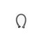 Homewerks Faucet Supply Line 1/2" FIP X 1/2" D FIP 20" Braided Stainless Steel 7223-20-12-1 - alternate 1