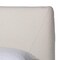 Baxton Studio Vinicio Mid-Century Modern Cream Boucle King Platform Bed 254-14063-ZORO - alternate 4
