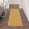 Homeroots 8' Yellow Indoor Outdoor Runner Rug 522593 - alternate 2