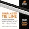 Xpose Safety Black Unglazed Trickline Rope, 600 ft x 1/8 In Theatrical Tie Line Heavy Duty Spool BTL-600-X - alternate 3