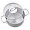 Korkmaz Perla 2 Piece 4 Liter Stainless Steel Casserole with Lid in Silver A1656 - alternate 2
