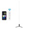 Jonathan Y Potts 60.5" Modern Contemporary Aluminum/Iron Integrated LED Post Floor Lamp, Black JYL7126A - alternate 1