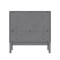 Flash Furniture Dallas Wooden 3-Drawer Dresser for Bedroom, Chest of Drawers for Kids in Gray MG-9007-1-3C-GY-GG - alternate 2