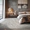 World Rug Gallery Marble Swirl Distressed Area Rug 7 ft 10 in x 10 ft Gray WR200GRAY8X10 - alternate 3