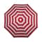 Picnic Time Family Of Brands 5.5 Ft. Portable Beach Umbrella, Red Cabana Stripe 822-00-336-000-0 - alternate 2