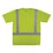 Ergodyne Hi-Vis Shirt, 5XL, Lime, Short Sleeve 21839 - alternate 1