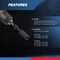 Neiko 5 Piece Impact Socket Adapter Set, Standard SAE 30249A - alternate 2