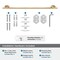 Amerock St. Vincent Champagne Bronze Contemporary 24 in 610 mm Towel Bar BH36044CZ - alternate 2