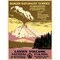 Homeroots 20" X 28" Lassen Volcanic National Park Vintage Travel Poster Wall Art 394302 - alternate 1