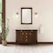 James Martin Vanities Kinnsden 48" Single Vanity, Sable Oak w/ 3 CM Ethereal Noctis Silestone Top D680-V48-SBK-3ENC - alternate 3