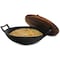 Megachef 2 Piece 14 Inch Heavy Duty Cast Iron Wok with Wood Lid MCCI-800 - alternate 1