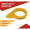 Mytee Products 100 Pcs High Visibility Yellow Checkpoint Loose Wheel 21mm Lug Nut Indicators LNI21-YELLOW - alternate 2