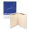 Medical Arts Press HD Top Tab Fastener Folders, 1/3-Cut Tab: Assorted, Expands 0.75", 2 Fasteners, Letter, Manila, 50PK 52327 - alternate 1