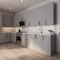 Cambridge Radiance 3 in. W x 34.5 in. H Cabinet Filler in Matte Grey BF3-MG - alternate 2