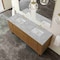 James Martin Vanities Laurent 72" Double Vanity, Honey Oak w/ 3 CM Victorian Silver Silestone Top 545-V72-HNO-3VSL - alternate 3