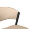 Leisuremod Aspen Modern Leather Dining Chair with Powder Coated Iron Legs, 4PK ACBL51LTP4 - alternate 2