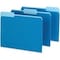 Pendaflex FOLDER, FILE, LTR, 1/3, BE/LTBE, 100PK 15213BLU - alternate 1