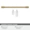 Amerock Riva 6-5/16 inch 160mm Center-to-Center Champagne Bronze Cabinet Pull BP55368CZ - alternate 2