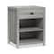 Whalen Fallbrook Printer Stand, Engineered Wood, 3 Shelves, 1 Drawer, 24in x 20in x 30.25in, Smoked Ash SPUS-FBPS-GM - alternate 3