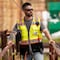 Dome75 OMNI Series Black Bottom Solid Front Heavy-Duty Utility Vest with MUL System & ProPocket MD OV8725 - alternate 3