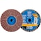Pferd 2'' POLIFAN Mini Flap Disc - Flat - Aluminum Oxide - 40 Grit 42802 - alternate 1