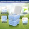 Serenelife 5.2 Gal Portable Camping Toilet For Adults, 100+ Flushes Porta Potty Camp Toilet with Detachable SLCATL200 - alternate 2