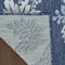 Homeroots 6' X 9' Navy Blue And Ivory Floral Indoor Outdoor Area Rug 550198 - alternate 3