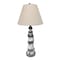Homeroots Set of Two 30" Blue And White Lighthouse USB Table Lamps With Cream Cone Shade 571283 - alternate 4