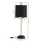 Jonathan Y Celerie 27.5" Coastal Bohemian Rattan/Iron Scalloped Buffet LED Table Lamp w/Pull Chain, Black/B, 2PK JYL1138C-SET2 - alternate 2