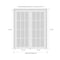Vdomdoors Sliding Closet Bypass Doors 64 x 96in, Sete 6933 Light Grey Oak W/ Frosted Glass, Sturdy Rails SETE6933DBD-OAK-6496 - alternate 2