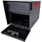 Mail Boss Mail Manager Locking Post-Mount Mailbox, Black, USPS Approved 805906 - alternate 2