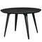 Leisuremod Round 47 in W, 30 in L, MDF/Metal, Ebony RTM47BL - alternate 1