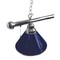 Holland Bar Stool Co Dark Blue 3 Shade Billiard Light, Chrome Fixture BL3CHDkBl - alternate 3