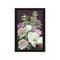 Homeroots Wild For Plum Bouquet 2 Black Framed Print Wall Art 416216 - alternate 1
