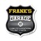 Signmission Frank's Garage I Can Fix Everything But Stupid, 12 Inch X 12 Inch, Aluminum Metal Sign SHI-A-12-490-FRANK - alternate 1