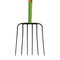 Ames 6-Tine Manure Fork, Forged Steel, Hardwood Handle, Cushion Grip 2826900 - alternate 2
