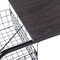 Homeroots 39" Brown and Black Wood and Metal H-Shape Computer Desk 568041 - alternate 3