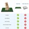 Watson & Whitely FluffyDream Artificial Dog Grass Pad with Tray, 16inx20in Dogs Potty Tray with Washable Puppy Grass GLOWPTPADXGRASS1620 - alternate 2