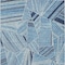 Homeroots 3' X 5' Blue And Teal Blue Geometric Washable Indoor Outdoor Area Rug 594767 - alternate 3
