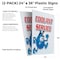 Signmission Coolant Service, 24 inch x 36 Inch Plastic Signs, Corrugated Plastic, 2PK CSB-2436-2PACK-Coolant Service - alternate 2