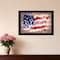 Homeroots Oh Beautiful America Black Framed Print Wall Art 405521 - alternate 2
