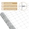 Wrightmaster 48 in. x 164 ft. 14 Gauge Reinforced Hot-Dip Galvanized Poultry Fencing, Expertly Woven ZOR-CP0019 - alternate 4
