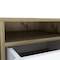 Homeroots 20" White Wood Two Drawer Nightstand 543669 - alternate 3