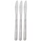 Gibson Home Tustin 3 Piece Stainless Steel Dinner Knife Flatware Set in Silver 73977.03 - alternate 1