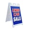 Signmission Used Car Sale, A-Frame & 2 Decals Installed, Heavy-Duty Plastic Frame SBHD-D-2436-Used Car Sale - alternate 1